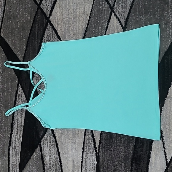 POOF STUDDED STRAPPY TANK-TOP - Picture 8 of 11